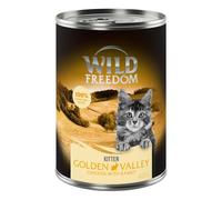 Wild Freedom Kitten 12 x 400 g Alimento umido per gatto - Golden Valley - Coniglio e Pollo