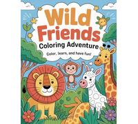 Wild Friends Coloring Adventure
