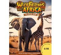 Wild Friends of Africa Coloring Book