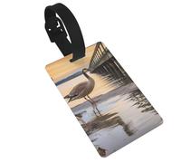 Wild Goose by The Bridge, etichette per bagagli per valigie, etichette da viaggio, graziose etichette per valigie, etichette per bagagli e valigie, etichette identificative per donne e uomini