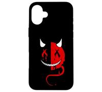 Wild Halloween Hell Devil Club Illustration Graphic Designs Custodia per iPhone 16 Plus