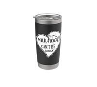 Wild Hearts Can't Be Broken Inspirational Citazione Bicchiere termico in acciaio inox doppia parete