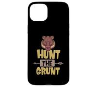 Wild Hog Hunting Game Design Per Ragazzi Custodia per iPhone 15 Plus