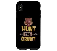 Wild Hog Hunting Game Design Per Ragazzi Custodia per iPhone XS Max