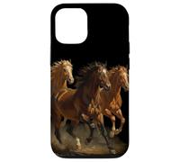Wild Horse Retro Vintage 80s 90s Western Grunge Graphic Custodia per iPhone 12/12 Pro