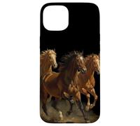 Wild Horse Retro Vintage 80s 90s Western Grunge Graphic Custodia per iPhone 15 Plus
