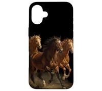 Wild Horse Retro Vintage 80s 90s Western Grunge Graphic Custodia per iPhone 16 Plus