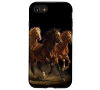 Wild Horse Retro Vintage 80s 90s Western Grunge Graphic Custodia per iPhone SE (2020) / 7/8