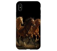 Wild Horse Retro Vintage 80s 90s Western Grunge Graphic Custodia per iPhone XS Max