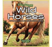 Wild Horses: An Expressive Horse Illustration Coloring Book