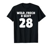 Wild Impertinente e Sexy 28 anni compleanno bambina Maglietta