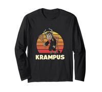 Wild Kids German Christmas Krampus Monster Evils Horror Fun Maglia a Manica