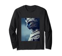Wild Knight Cat Illustration Anime Graphic Designs Outfit Maglia a Manica