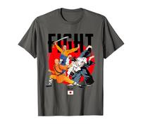 Wild Kung Fu Men Fighting Fighters Novelty Graphic Designs Maglietta