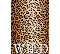 Wild Leopard: For Decorating Of Display, Blank Numbered Interior, Dot-Grid Pages With Leopard Print Page, Aesthetic Coffee Table Addition