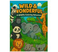 Wild Life Coloring Book For Kids Learning