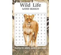Wild Life Word Search Book: Word Searches with Easy to Read Print about Wild Life, Nature Lovers, Animals, Exploration and more | 6x9 inches, 110 ... Gift for Vacations, Holidays and Free Time