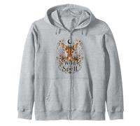Wild Little Spell Magic Forest Wicca Halloween Felpa con Cappuccio