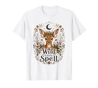 Wild Little Spell Magic Forest Wicca Halloween Maglietta