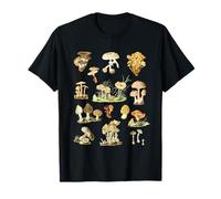 Wild Mushrooms Shirt - Cute Mycological Food Art Tshirt Gift Maglietta