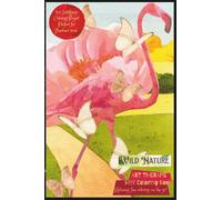 "Wild Nature" Mini Coloring Book; Pocket Sized 4x6"; 50 Coloring Pages: 'Art Thérapie Series'; Mountains, Forests and Nature Scenes to Color!