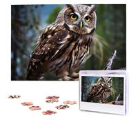 Wild Owl Birds Jigsaw Puzzle 1000 pezzi in legno puzzle personalizzato immagine puzzle puzzle personalizzato per matrimonio adulto