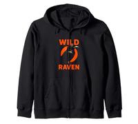 Wild Raven Creepy Night RavenBird - Scarpe da donna Felpa con Cappuccio