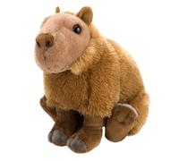 Wild Republic Cuddlekins Capibara, Peluche Di Animali, 30 cm, Peluche Per Neonati, Peluche Per Regalo Di Compleanno Imbottitura Realizzata Partendo Da Bottiglie Riciclate