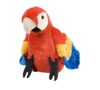 Wild Republic Peluche Cuddlekins Ara scarlatta 30cm, per neonati, imbottitura da bottiglie riciclate