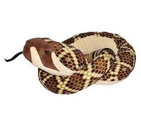 Wild Republic Plush Snakesss Rattle Snake, Soft Toy, Gift for Kids, 137 cm, 16754