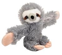 Wild Republic, Wild Abbracciatori Huggers-Bradipo Peluche con Braccialetto a Scatto Integrato, Colore, 19563