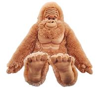 Wild Republic Artist Collection Bigfoot, regalo per bambini, 38 cm, peluche, riempimento da bottiglie d'acqua riciclate