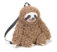 Wild Republic Backpack Sloth, Peluche, 36 cm, Giocattolo di Peluche, Imbottitura in Bottiglie d’Acqua Riciclate