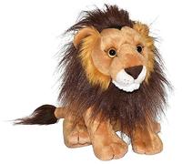Wild Republic Cuddlekins Leone, Peluche Di Animali, 30 cm, Peluche Per Neonati, Peluche Per Regalo Di Compleanno Imbottitura Realizzata Partendo Da Bottiglie Riciclate