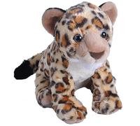 Wild Republic Cuddlekins Leopardo Cucciolo, Peluche Di Animali, 30 cm, Peluche Per Neonati, Peluche Per Regalo Di Compleanno Imbottitura Realizzata Partendo Da Bottiglie Riciclate