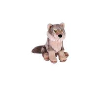 Wild Republic Cuddlekins Mini Lupo, Peluche, 20 cm, Giocattolo di Peluche, Riempimento con Bottiglie d'Acqua Riciclate Filate