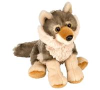 Wild Republic Cuddlekins Mini Lupo, Peluche Di Animali, 20 cm, Peluche Per Neonati, Peluche Per Regalo Di Compleanno Imbottitura Realizzata Partendo Da Bottiglie Riciclate