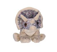 Wild Republic Triceratopo, Cuddlekins Mini, Animale Ripieno, 20 cm, Giocattolo di Peluche, Regalo per Bambini, Il Riempimento è Bottiglie d'Acqua Riciclate Filate