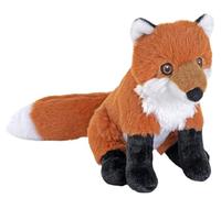 Wild Republic Cuddlekins Mini Volpe Rossa, Peluche, 20 cm, Giocattolo di Peluche, Riempimento con Bottiglie d'Acqua Riciclate Filate