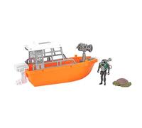 Wild Republic E-Team Research Rescue, Action Figure, Animale, Veicolo, Accessori, Regali per Bambini