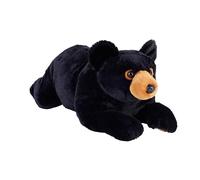 Wild Republic Earthkins Orso Nero, Peluche, 38 cm, Giocattolo di Peluche, Riempimento con Bottiglie d'Acqua Riciclate Filate, Ecologico