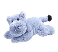 Wild Republic Ecokins Mini Ippopotamo, Peluche Per Bambini 20 cm, Peluche Di Qualità, Regalo Di Compleanno, Giocattoli Ecologici, Creato Riciclando 7 Bottiglie In Plastica