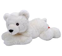 Wild Republic Ecokins Orso Polare, Peluche Per Bambini 30 cm, Peluche Di Qualità, Regalo Di Compleanno, Giocattoli Ecologici, Creato Riciclando 16 Bottiglie In Plastica