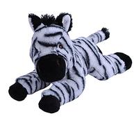 Wild Republic Ecokins Zebra, Peluche Per Bambini 30 cm, Peluche Di Qualità, Regalo Di Compleanno, Giocattoli Ecologici, Creato Riciclando 16 Bottiglie In Plastica