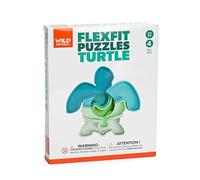 Wild Republic Flexfit Puzzle Tartaruga Marina, Regalo per Bambini, Ideale per Ore di Gioco Indipendente