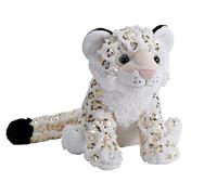 Wild Republic Foilkins Leopardo Delle Nevi, Pupazzi Di Animali Da 30 Cm, Giocattolo Sicuro Per Bambini, Giocattolo Di Peluche Ecologico, Giocattolo Realizzato Con Bottiglie D’Acqua Riciclate