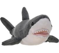 Wild Republic Great White Shark Plush Toy 40 cm - Soft Educational Stuffed Anima