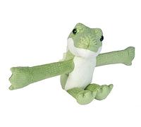 Wild Republic Huggers Coccodrillo, Pupazzo Bracciale, Peluche Per Bambini Con Braccialetto A Scatto, Regalo Per Bambini, Imbottitura Realizzata Partendo Da Bottiglie Riciclate, 20 cm