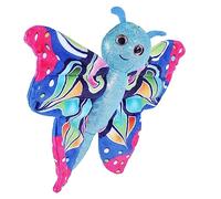Wild Republic Huggers Farfalla Colorata, Pupazzo Bracciale, Peluche Per Bambini Con Braccialetto A Scatto, Regalo Per Bambini, Imbottitura Realizzata Partendo Da Bottiglie Riciclate, 20 cm