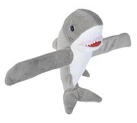 Wild Republic Huggers Grande Squalo Bianco, Pupazzo Bracciale, Peluche Per Bambini Con Braccialetto A Scatto, Regalo Per Bambini, Imbottitura Realizzata Partendo Da Bottiglie Riciclate, 20 cm